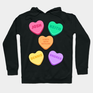 A Date With Dateline Candy Hearts Hoodie